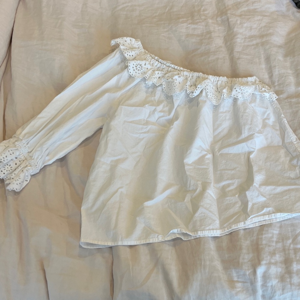 Joie White Off-Shoulder Top